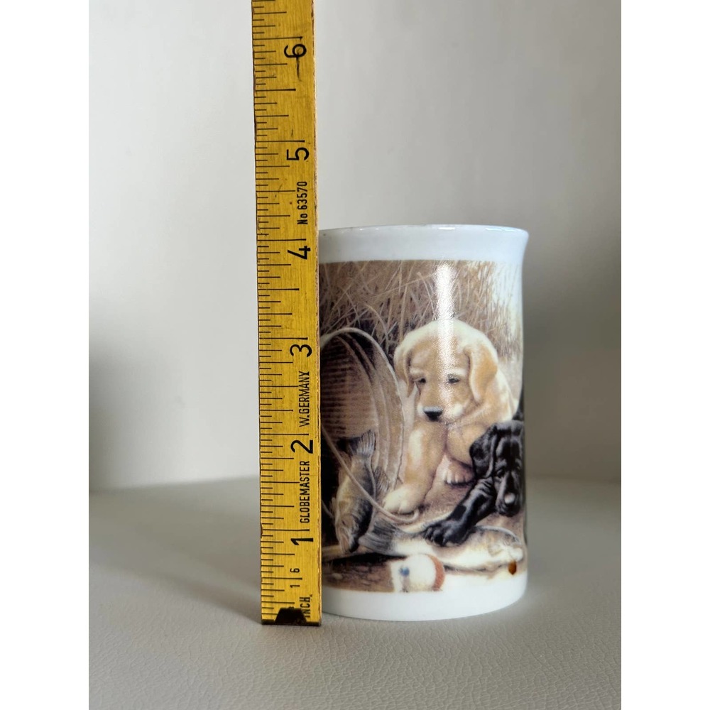 Labrador Retriever Puppies Fishing Coffee Mug - Picture 5 of 8